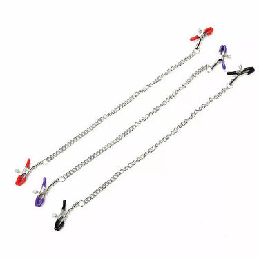 Scandals Classic Adjustable Nipple Clamps with Chain